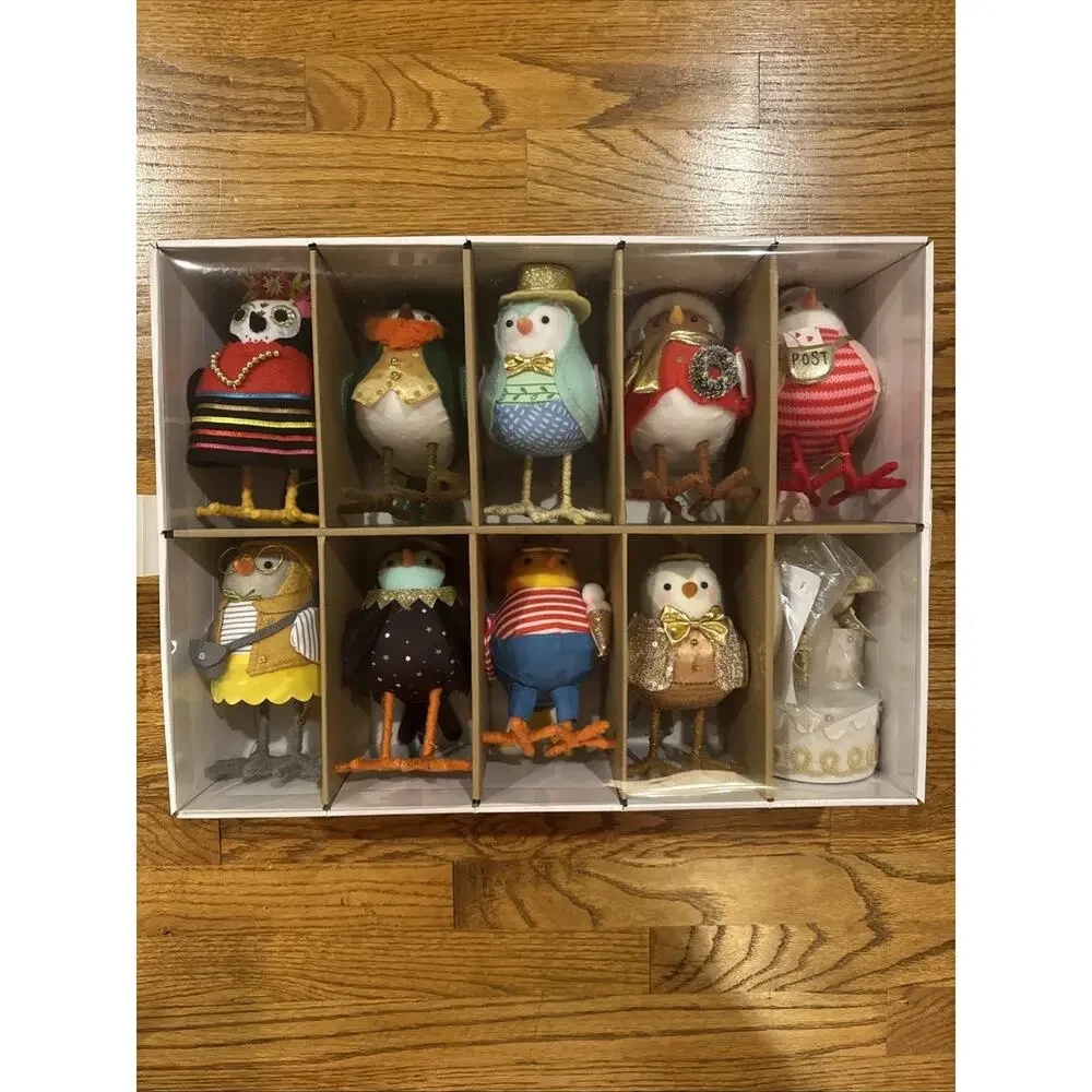 Target Wondershop Featherly Friends 2025 Anniversary Collection 10 Birds Bird